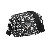 PLITI Fourth Wing Merchandise - Bolso cruzado para fanáticos de la cuarta ala, regalo universitario de guerra basgiat, regalo con texto en inglés "I Will Not Die Today Dragon Rider", Die Not Today