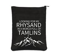 PLITI Funda de libro para amantes de los libros Buscando My Rhysand in A World Full of Tamlins ACOTAR Protector de libro para Bookworm Book Nerd (rhysand tamlins BSblU)