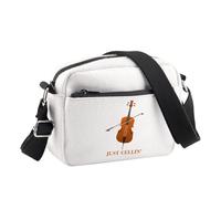 PLITI Just Cellin' Funny - Bolso cruzado para violonchelo, orquesta, músico, regalo para violonchelo, Just Cellin Cbu, 24.5*8*18 cm