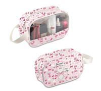 PLITI Marie Cat Gift Because I'm A Lady That's Why Marie Cat Lover - Bolsa de maquillaje para mujer, regalo mágico del Reino, Because Lady Mb, moda