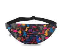 PLITI Mary Musical Gift in Every Job That Must Be Done There is an Element of Fun Fanny Pack Bolso cruzado inspirado en paraguas, Every Job Fpu, moda