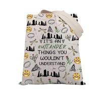 PLITI Outlander Gift - Bolsa de mano con diseño de cardo escocés It's An Outlander Things You Wouldn't Understand Scottish Fans, Outland Thing Tgu, medium