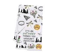 PLITI Outlander - Toalla de cocina Scottish Thistle Gifts It's An Outlander Things You Wouldn't Understand Scottish Fans Gift (Outlander Things TWU)