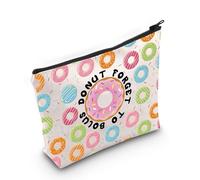 PLITI Regalo de diabetes tipo 1, regalo para sobrevivientes, regalo de guerrero T1D, dona Forget to Bolus, divertida bolsa de suministros para diabéticos, Donut Forget Bagu, moda