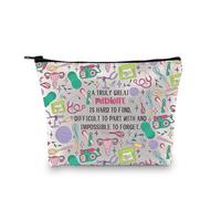 PLITI Regalo para parteras, regalo certificado para enfermera, partera, regalo para ginecólogos, una verdadera gran partera es difícil de encontrar, bolsa de maquillaje para obstetricia, Gran partera