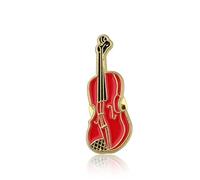 PLITI Regalo para violonchelo para jugadores de violonchelo, regalo para amantes de la música, regalo de concierto, broche de violonchelo para músico, Medio, Acero inoxidable