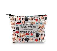 PLITI Rocky Horror Gift - Bolsa de maquillaje inspirada en la película de comedia, Good Time Bagu, moda