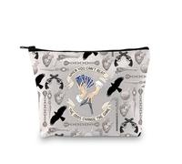 PLITI Six Crows Gift Crow Club Fans Gift When You Can't Beat The Odds Change The Game - Bolsa con cremallera para amantes de los libros, Beat Odds Bagu, moda