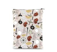 PLITI Six of Crows - Funda para amantes de los seis cuervos, regalo para fanáticos de Leigh Bardugo, Esquema facial Bsu, Portada de libro