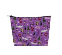 PLITI Six The Musical Gift Six Queen Gift Broadway - Bolsa de maquillaje para fanáticos del teatro I'm The Queen of The Castle Theatre, Castle Queen Bagu, moda