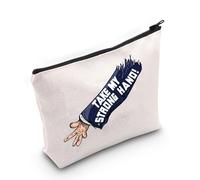 PLITI Take My Strong Hand - Bolsa de regalo inspirada en la película de miedo, con cremallera, mercancía de terror y terror para amantes, Bagu de mano fuerte, moda