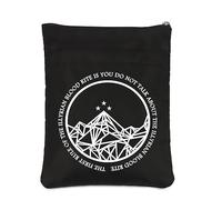 PLITI Una corte de espinas y rosas, regalo ACOTAR Illyrian Warrior Gift Night Court Book Sleeve Bat Boy City of Starlight Gift, La primera regla Bsblu, Portada de libro