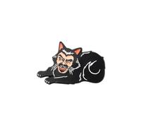 PLITI WWDITS - Broche de gato Vladislav, regalo divertido para amantes de los vampiros, regalo de la vida de los vampiros, regalos de fiesta de Halloween, divertido broche de gato Vladislav para