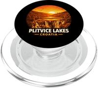 Plitvice Lagos Croacia Puesta del Sol Naturaleza Cascadas PopSockets PopGrip para MagSafe