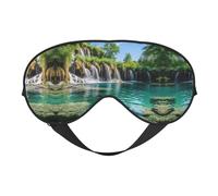 Plitvice Lakes National Park - Antifaz para dormir similar a la seda, para mujeres y hombres, para viajes, relajación, sueño
