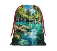 Plitvice Lakes National Park - Bolsas de regalo con cordón para fiestas, bolsas especiales para caramelos, regalos de boda, Navidad