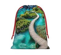 Plitvice Lakes National Park - Bolsas de regalo con cordón para fiestas, bolsas especiales para caramelos, regalos de boda, Navidad