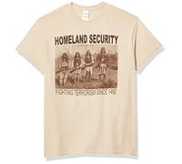 Pliuegy Homeland Security Fighting Terrorism Native American Indian Humor Funny Men's T-Shirt