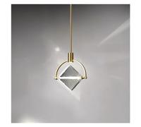 PLJKIHED Modernas Luces Colgantes de Cristal K9 para Dormitorio, Sala de Estar, Bar, Pasillo, Restaurante, LED, Isla de Cocina, lámparas Colgantes, iluminación de Pared Elegante Stabilize