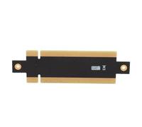 PLKYZMCDK PCIe 16X Male to Male Adapter Card, PCI Express 16x Graphics Card Expansion Riser, 4 Layer PCB with Gold Plated Contacts for Small Form Factor PCs and 1U 2U Server Chassis