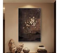 Pllrbvshs Cubierta Decorativa para Panel eléctrico con Puerta corredera, Marco de aleación de Aluminio, Panel artístico de Cristal, decoración de Pared para Sala y Comedor.(51,15.7x23.6in,Left)