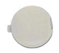 PLMLTZGZGQ Cubierta Anilla Remolque para Mazda 6 para Atenza Sedan 2013-2016 Parachoques Delantero Trasero Cubierta Gancho Remolque Tapa del Ojo Arrastre(Frente Blanco)