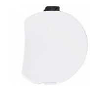 PLMLTZGZGQ Cubierta Anilla Remolque Tapa Cubierta del Gancho De Remolque del Parachoques Delantero del Coche para Mazda 6 para Atenza Sedan 2017-2019(Blanco)