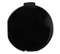 PLMLTZGZGQ Cubierta Anilla Remolque Tapa Cubierta del Gancho Remolque Parachoques Delantero para Mazda CX5 2017-2021 KB8A50A11 KB8A50A11BBB Accesorios(Lado del Conductor Negro)