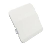 PLMLTZGZGQ Cubierta Anilla Remolque Tapa De La Cubierta del Gancho De Remolque del Parachoques Trasero para Mazda CX5 CX-5 2017-2020 Pieza De Automóvil(Blanco)