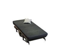 PLMNBQWE Cama Plegable Individual para el Almuerzo, portátil, de Madera, para la Oficina, para la Siesta y el Hospital, Cuatro Camas Plegables
