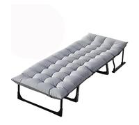 PLMNBQWE Cama Plegable portátil para Acampar con colchón Ajustable de 5 Posiciones, tumbonas, Camas Plegables, catres para Dormir