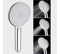 PLMNBQWE Detachable Bathroom Shower Head Set, 3 Spray Modes,Handheld Shower Head for Home Use,Showerheads,One-Button Water Stop,Electroplating