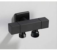 PLMNBQWE Grifos, rociador de Ducha Manual para bidé, Juego de Grifo para bidé de Inodoro, Grifo Cuadrado de baño de latón, Juego de válvula de Ducha de latón, Grifo rociador para bidé, Estilo 2