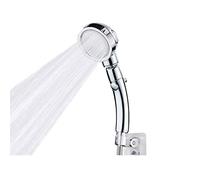 PLMNBQWE High-Pressure Handheld Shower Head, 3-Speed Water-Saving Shower Head, Bathroom Shower Accessories, Suitable for Hotels and Home Use