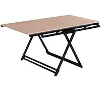 PLMNBQWE Mesa de Comedor Extensible, Mesa de Comedor Plegable, estantería Plegable de múltiples Capas, Mesa de Cocina versátil Que Ahorra Espacio, Conveniente para Almacenamiento,