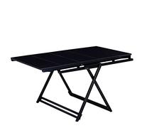 PLMNBQWE Mesa de Comedor Extensible, Mesa Plegable Multifuncional, estantería de Madera Plegable de Varias Capas, Estante de Almacenamiento Que Ahorra Espacio, para balcón, Comedor