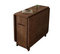 PLMNBQWE Mesa de Comedor Plegable, Mesa abatible Que Ahorra Espacio