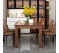 PLMNBQWE Mesa de Comedor Plegable Multifuncional, Mesa de Cocina con Hojas abatibles, diseño Extensible, hasta 185 cm, diseño de pie de Mesa Hueco, Ideal para familias