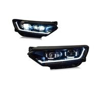 PLMNHSS Faro Principal Para VW Para Passat B8 UE 2016-2020: Luces Diurnas LED Dobles En Forma De U Proyector Doble Faros Delanteros Modificados Coche