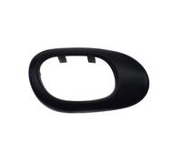 PLMNHSS Manijas interiores para coche 9119F2 9119F4 Para Peugeot 206 207 Para Citroen Para C2 1998-2009 Interior Manija De Puerta Embellecedora Cubierta Marco Bisel(Only Right)