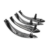 PLMNHSS Manijas interiores para coche Para BMW 3 4 Series Para M3 Para M4 F30 F31 F32 F33 F34 F35 F36 F80 F82 F83 316d 318d 320d 325d Manija Puerta Coche Cubierta Tirar Interior(Carbon F30 4pcs)