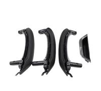 PLMNHSS Manijas interiores para coche Para BMW Para X3 Para X4 F25 F26 2010-2016 LHD RHD Puerta Interior Reposabrazos Tirador Cubierta Conjunto Completo Conjunto(RHD 7PCS Carbon)