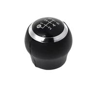 PLMNHSS Palanca de Cambios Pomo Palanca Cambios Manual 6 Velocidades Para Toyota Para Avensis T27 Para Yaris Para Corolla Incluye Cuero Sintético Cromado M12