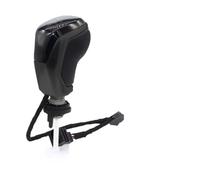 PLMNHSS Pomo palanca cambios Para Golf MK6 Para Passat B7 Para Skoda Para Octavia Perillas Palanca Cambios(White light leather)