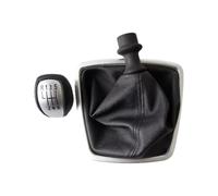 PLMNHSS Pomo palanca cambios Para Laguna Mk3 2007-2015 | Perilla Cambio Marchas Manual Polaina Cubierta Bota Palanca Cambios Mango Stick(2Pcs Set)