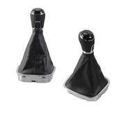 PLMNHSS Pomo palanca cambios Para Polo 6C 2015-2018 Producto 5/6 Perilla De Cambio Velocidad Palanca Cubierta Antipolvo Bota Traje Cuero Parte Interior(6 Speed leather)