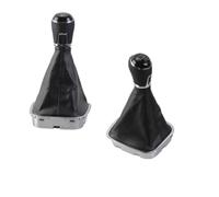 PLMNHSS Pomo palanca cambios Para Polo 6C 2015-2018 Producto 5/6 Perilla De Cambio Velocidad Palanca Cubierta Antipolvo Bota Traje Cuero Parte Interior(5 Speed leather)