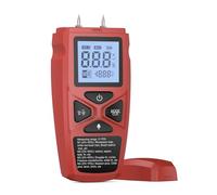 Plmvhpb Medidor digital de humedad de madera 0-99.9% Medidor de humedad de madera Pantalla LCD Detector de humedad de madera Probador de humedad de madera