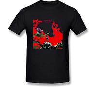 PLNSSCS Cotton Uriah Heep The Magician's Birthday T-Tshirts Camisetas y Tops Unisex Black Mens Tees(Small)
