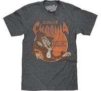 PLNSSCS Count Chocula T-Tshirts Camisetas y Tops Distressed Monster Cereal Logo T-Tshirts Camisetas y Tops Grey XL(XX-Large)